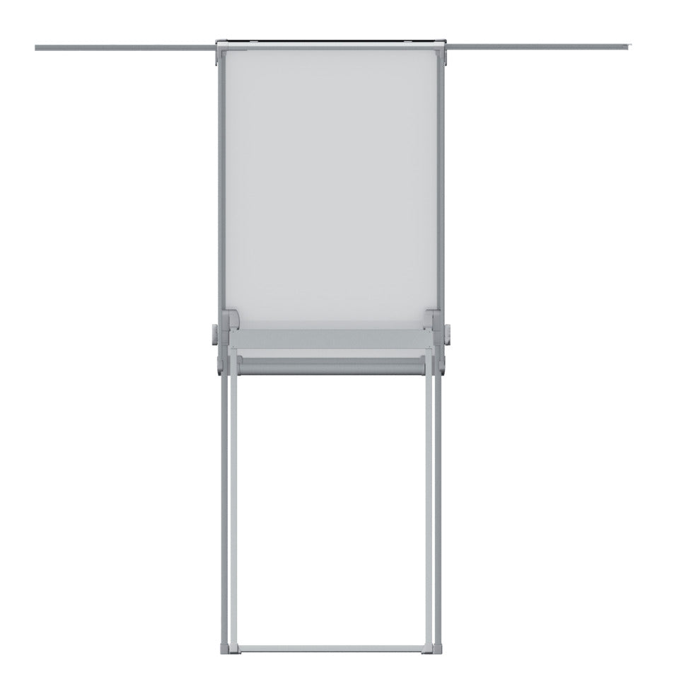 Flipchart PRO, Vierbeinstativ, Stahl, 2 ausklappbare Arme, höhenverstellbar, 67 x 95cm, hellgrau FRANKEN FC84 FRANKEN FC84 Pro