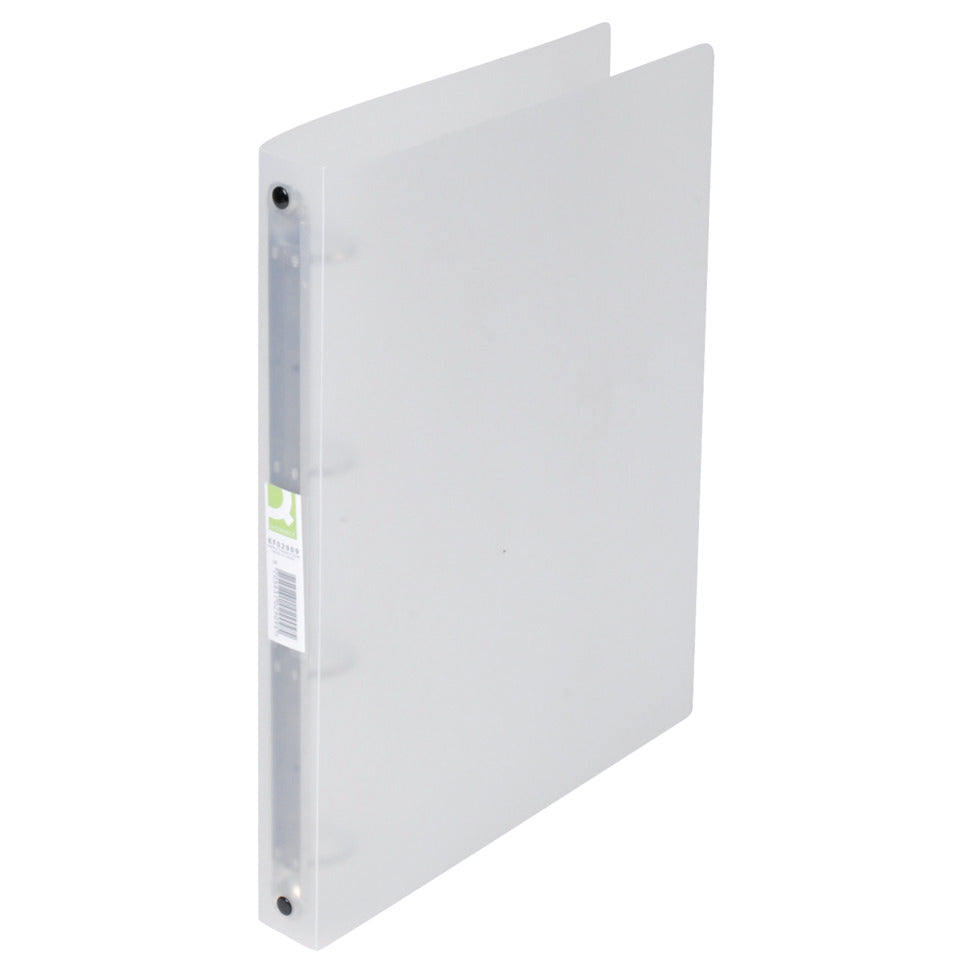Ringmappe, A4, 25mm, transluzent transparent Q-CONNECT KF02909 Q-CONNECT KF02909 A4 4 R 25 mm