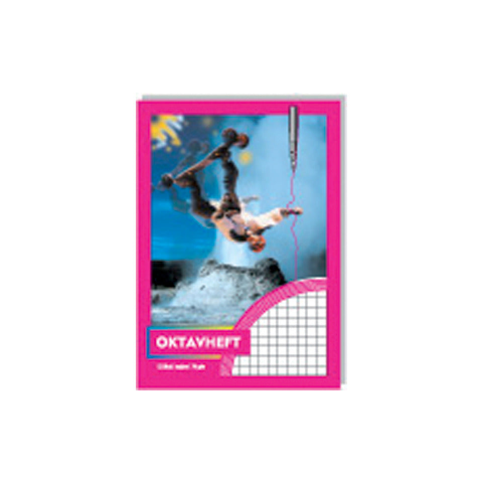 Oktavheft, A6, 32 Blatt, kariert, blau PVP 2407