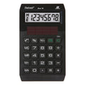 Tischrechner RE-ECO10, Solar, 8-stellig, schwarz REBELL RE-ECO 10 REBELL RE.ECO 10  8stellig 118x70x13mm