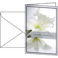 Trauerkarte Design Amaryllis, 10+10 Stück SIGEL DS006 SIGEL DS006 Trauer