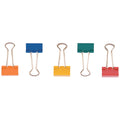 Briefklemmer Foldback, 19mm, 10 Stück, sortiert Q-CONNECT KF03651 Q-CONNECT KF03651 Foldback
