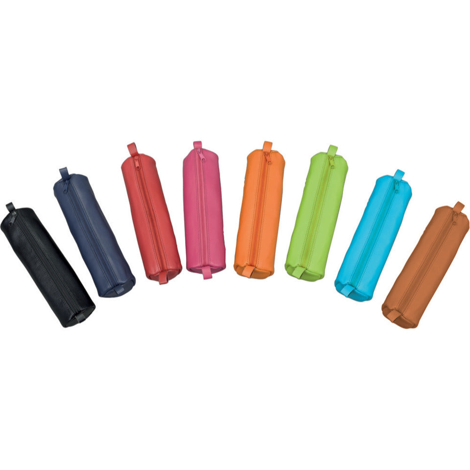 Schlamperrolle, 210 x 60 x 60 mm, Leder, sortiert, Set à 7 Stück ALASSIO 43145
