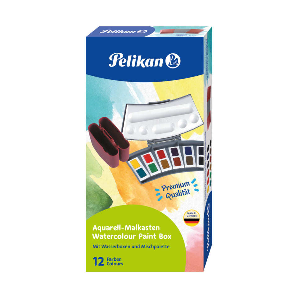 Farbkasten Aquarell 725D/12N, 12 Stück PELIKAN 400142599 PELIKAN 400142599 721886 725D/12