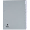 Register, A4, 10-teilig Q-CONNECT KF01853 Q-CONNECT KF01853 Beschriftungssch. ausw