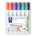 Whiteboardmarker Lumocolor®, 2mm, Rundspitze, 6 Stück, sortiert STAEDTLER 351 WP6 STAEDTLER 351WP6 Rundsp.2mm