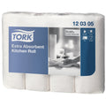 Küchenrolle Premium 26 x 24cm, 3-lagig, 4 Rollen a 12,2m, weiß TORK 120305 TORK 120305 Kitchen Plus 4Rl