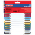 Heftstreifen, 34 x 150 mm, PP, 10 Stück, sortiert HERLITZ 100810120 HERLITZ 100810120 8767501 PP-Folie
