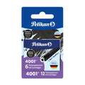 Tintenpatrone 4001® TP/6, 2 Etuis a 6 Stück, brilliantschwarz PELIKAN 300004127 PELIKAN 300004127 330803 4001 TP/6-2B