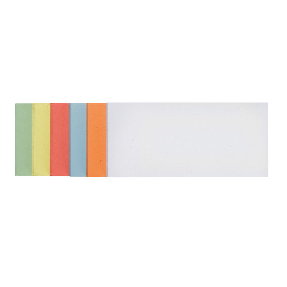 Moderationskarte, 205 x 95 mm, Altpapier, 500 Stück, sortiert FRANKEN UMZ102099 FRANKEN UMZ102099 130g Papier