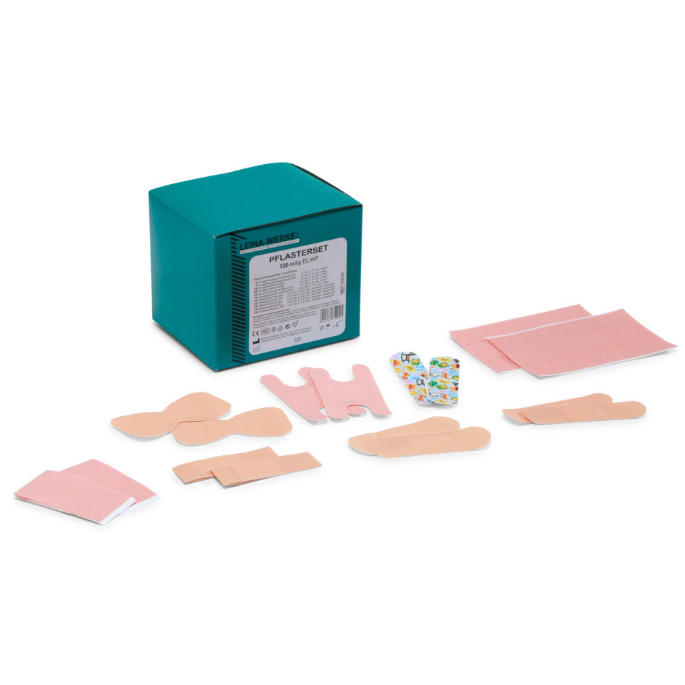 Heftpflaster-Set, 120-teilig, wasserfest LEINA-WERKE 75002 LEINA-WERKE  75002