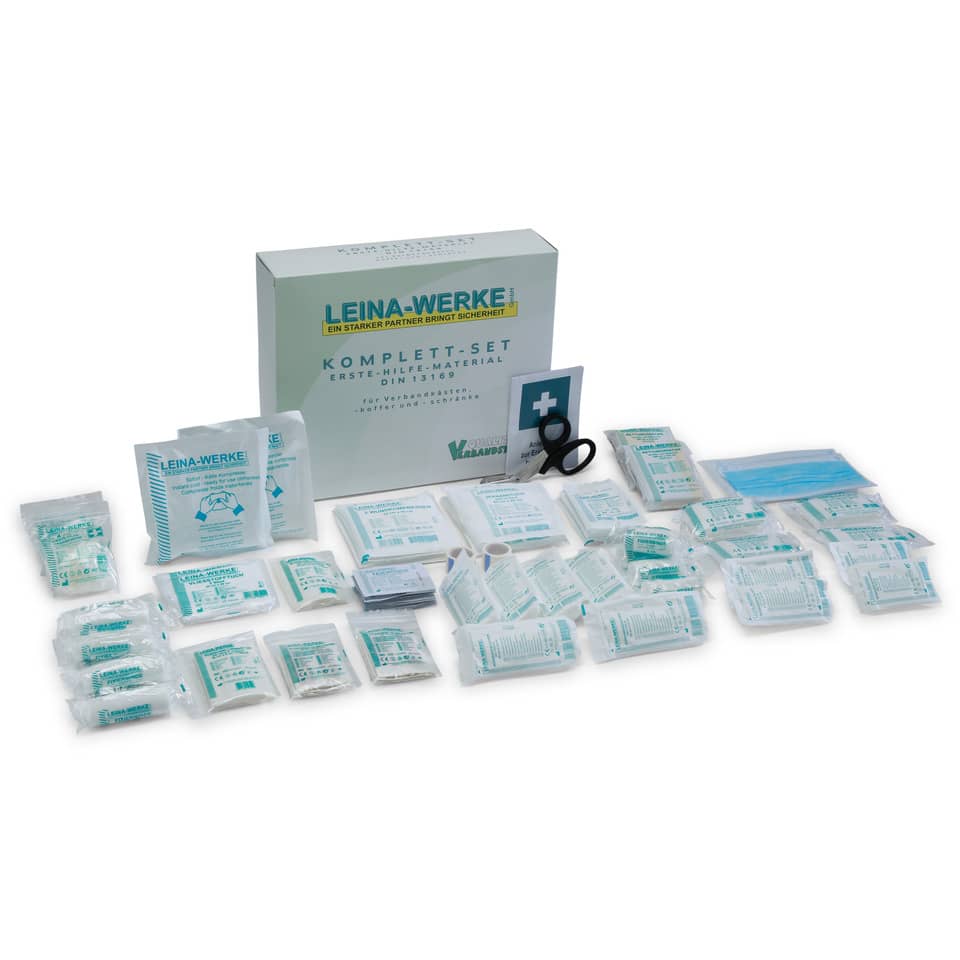 Erste-Hilfe-Material DIN 13169  /243035 LEINA-WERKE 24021 LEINA 24021/243035 DIN 13169