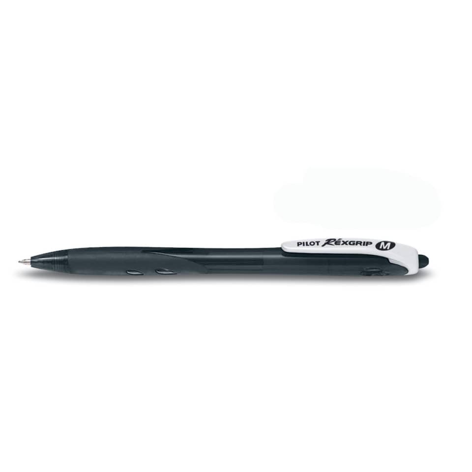 Kugelschreiber Réxgrip M, 0,4mm, schwarz PILOT 2047701 PILOT BRG-10M-BB-BG 2047701