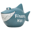 Spardose groß "Finanz-Hai", 13 x 11 x 7,5 cm, Keramik KCG 10027123 KCG 101268/10027123 Finanz-Hai