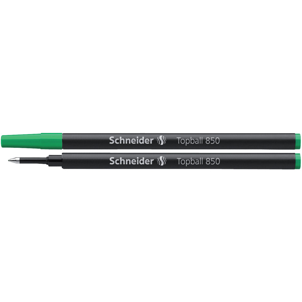 Tintenrollermine Topball 850, Euro-Format, 0,5mm, grün SCHNEIDER 8504 SCHNEIDER SN8504