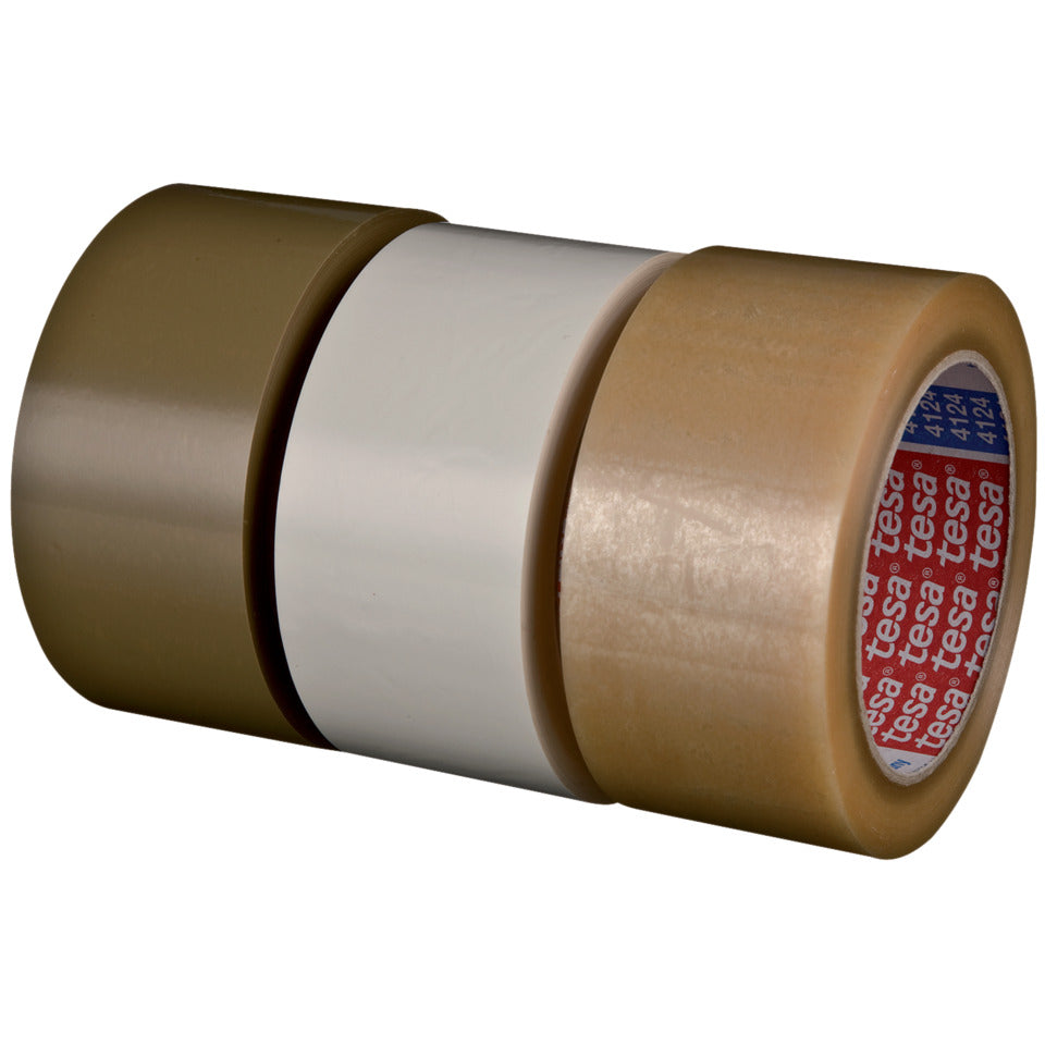 Verpackungsband tesapack®, 66mx50mm, weiß TESA 04124-00051-00