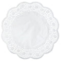 Tortenspitze Rose ø 36 cm, 6 Stück, weiß DEMMLER 3621100625 DEMMLER 3621100625  6ST