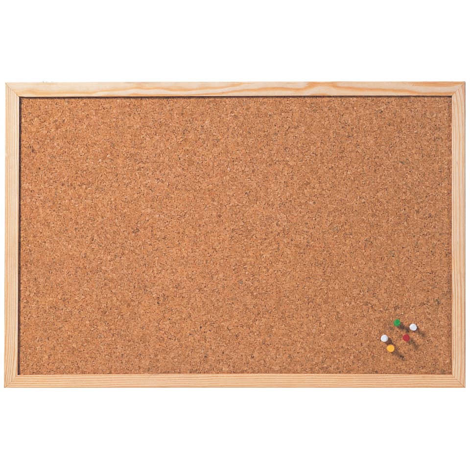 Korktafel, 80 x 60 cm, braun FRANKEN CC-KT6080E
