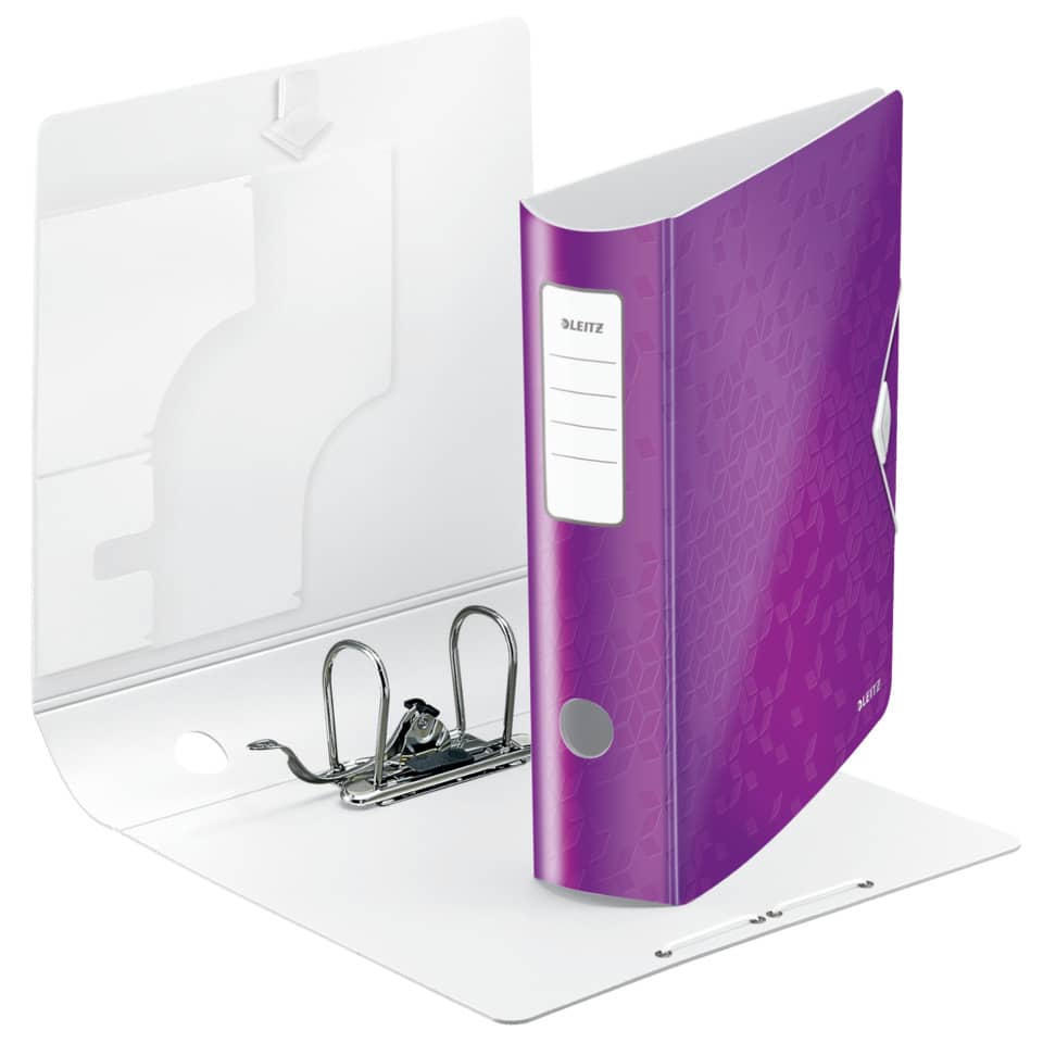 Qualitäts-Ordner Active WOW, A4, 82mm, PP, violett LEITZ 1106-00-62 LEITZ 1106-00-62  Wow PP