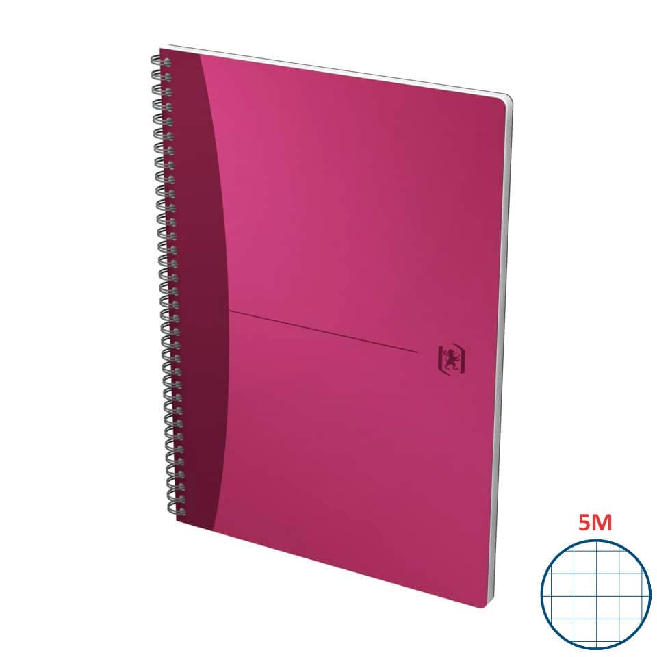 Spiralbuch Office Urban Mix, A4, 90 Blatt, kariert OXFORD 100101421 OXFORD 100101421 Office ECF
