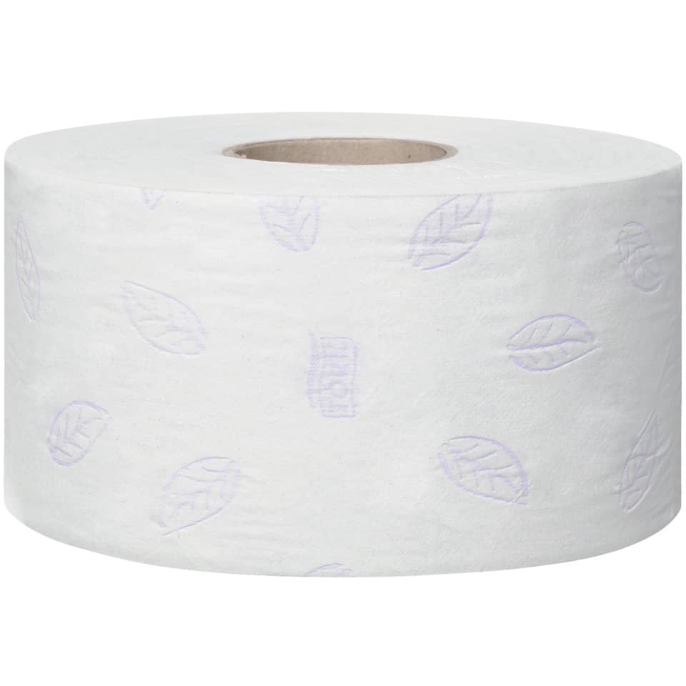 Toilettenpapier Premium System T2, 3-lagig, 12 Rollen á 600 Blatt, weiß TORK 110255 TORK 110255 Mini Jumbo
