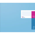 Spaltenbuch mit Kopfleiste 348×255 mm, 80 Seiten, 26 Spalten, Karton, magenta/hellblau KÖNIG & EBHARDT 8611761 K+E 86-11761 34,8x25,5cm