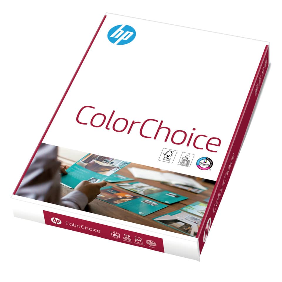 Laserpapier, A4, 100g/m², 500 Blatt, weiß HP CHP751 HP 2100004881 Color Choice 500Bl