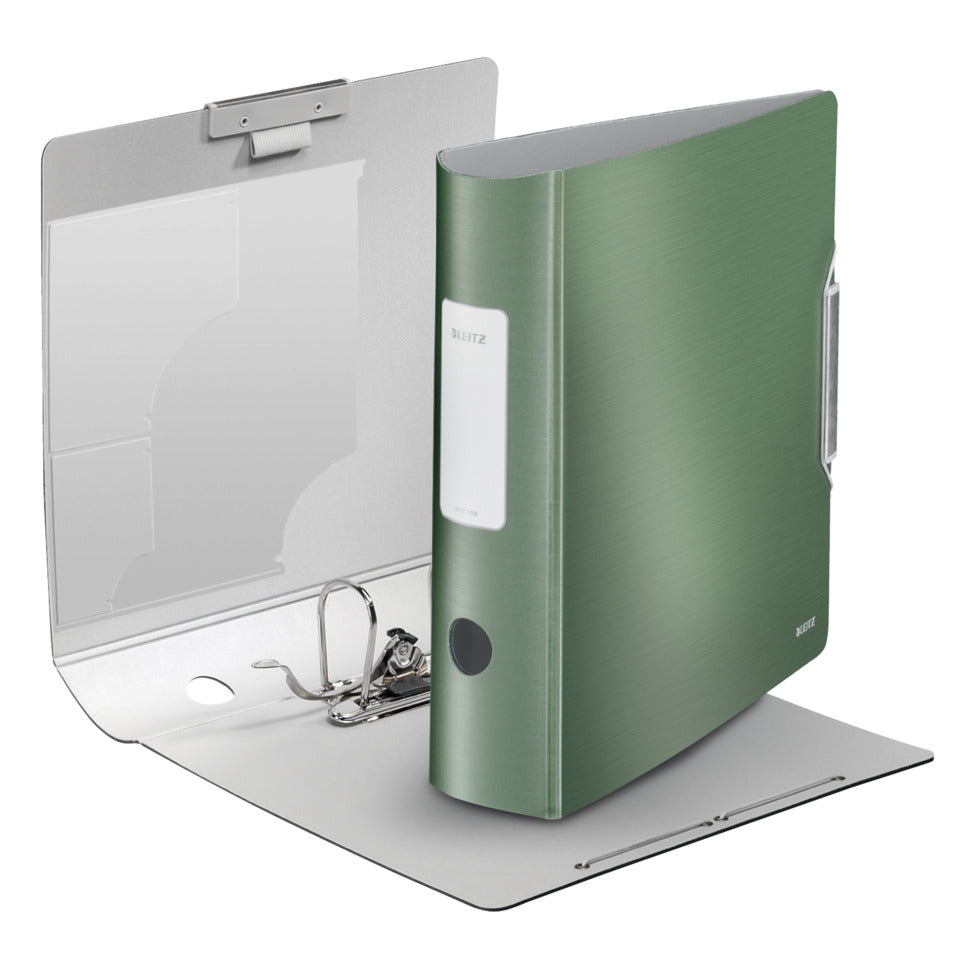 Qualitäts-Ordner Active Style, A4, 80mm, PP, seladon grün LEITZ 1108-00-53 LEITZ 1108-00-53 Style PP 180°
