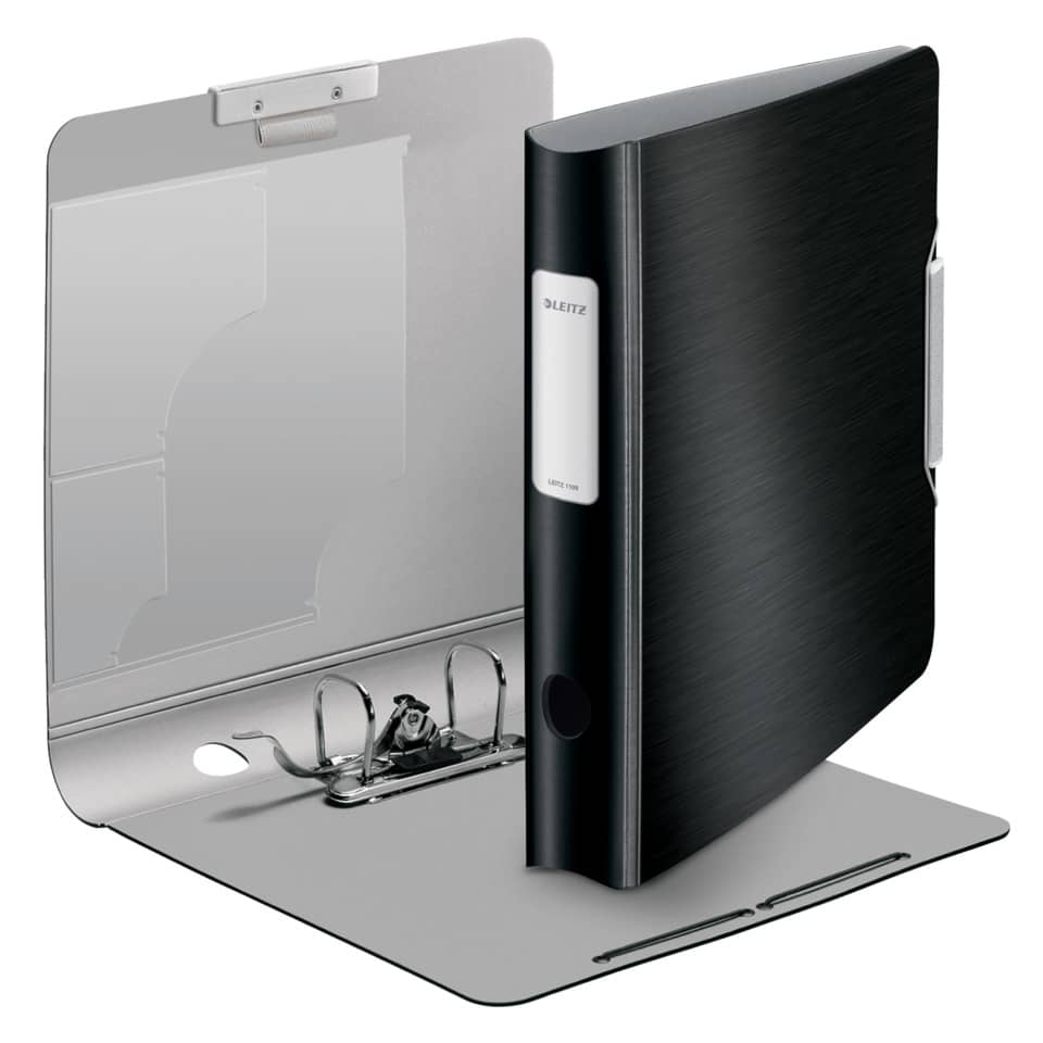 Qualitäts-Ordner Active Style, A4, 65mm, PP, satin schwarz LEITZ 1109-00-94 LEITZ 1109-00-94 Style PP 180°