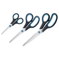 Scherenset 3 teilig schwarz/blau   14/20,1/24,7cm WESTCOTT N-90027-00