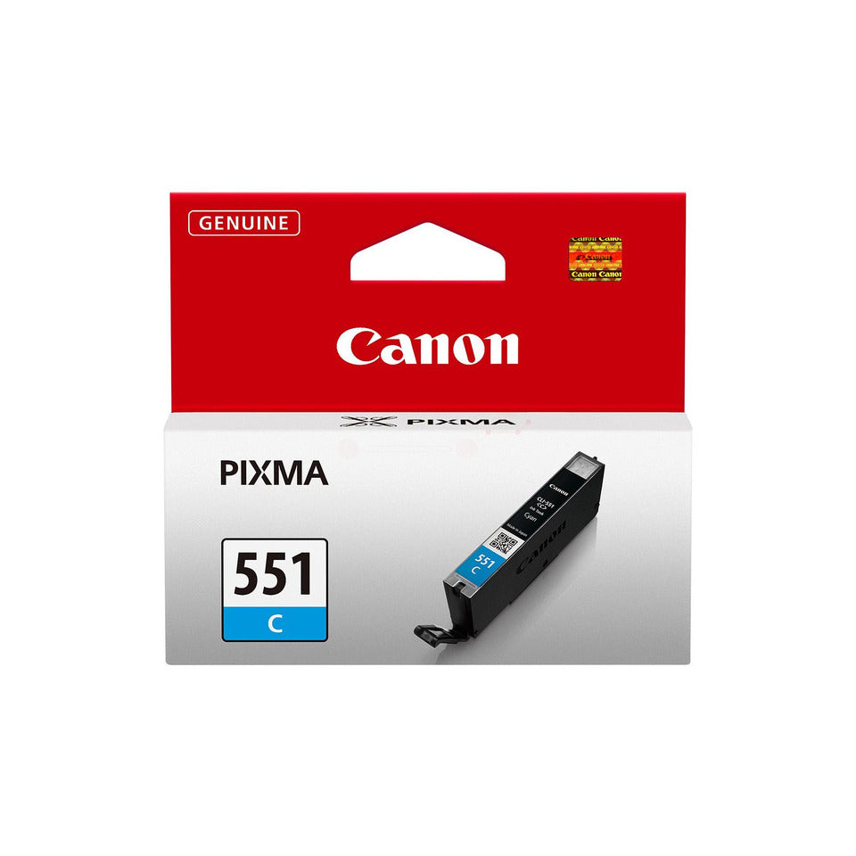 Inkjetpatrone CLI-551C cyan   7ml CANON 6509B001 CANON 6509B001 7ml