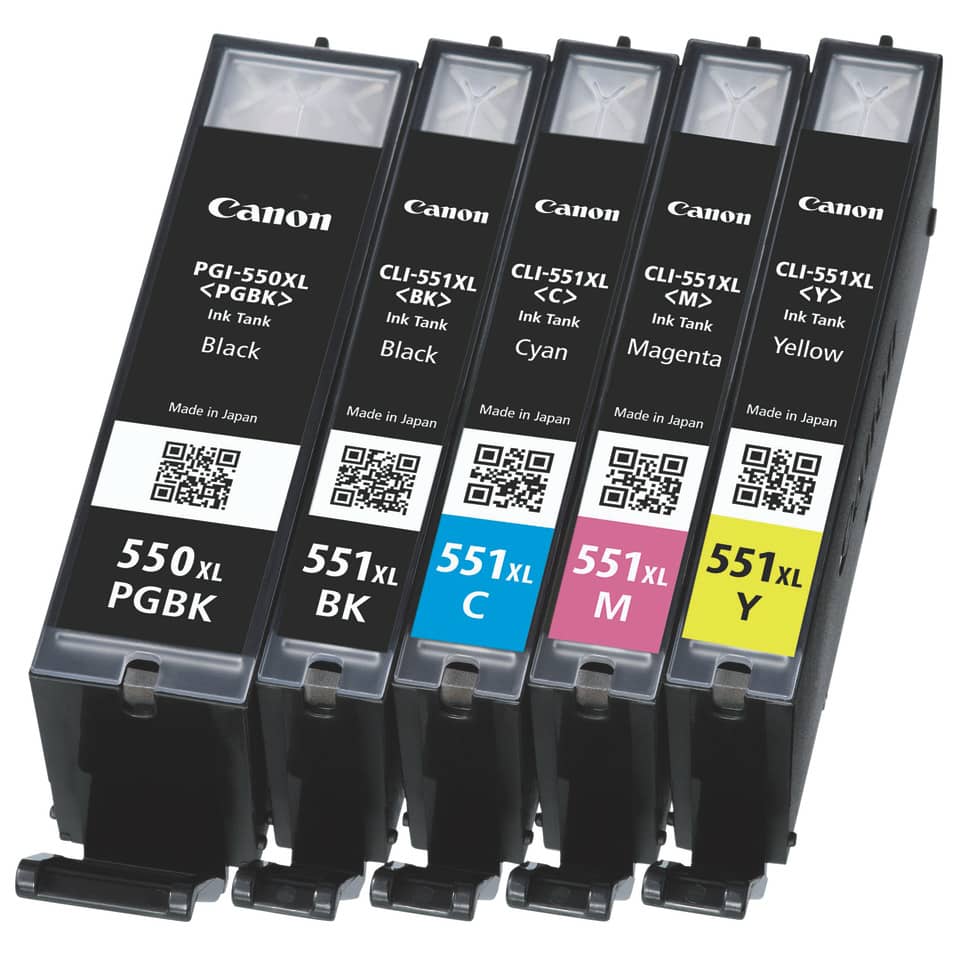 Inkjetpatrone CLI-551BK schwarz   11ml XL CANON 6443B001