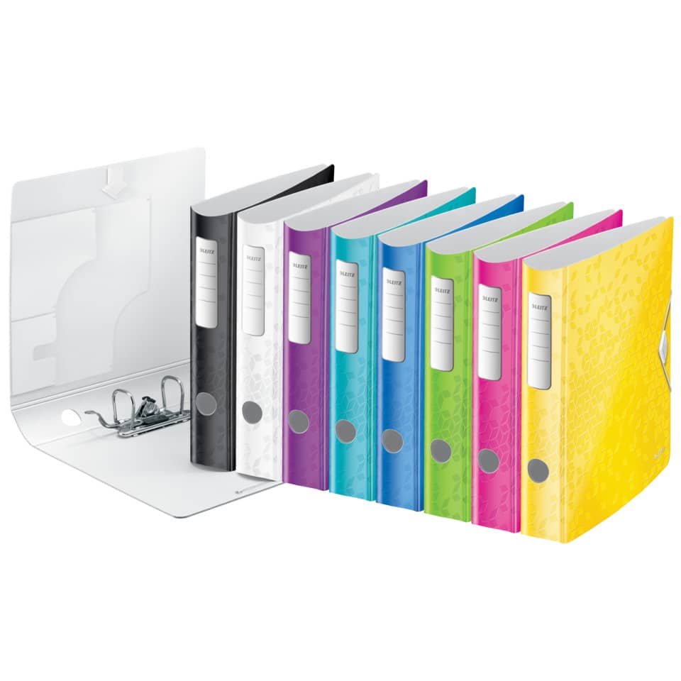 Qualitäts-Ordner Active WOW, A4, 65mm, PP, farbig sortiert LEITZ 1107-00-99 LEITZ 1107-00-99  Wow PP
