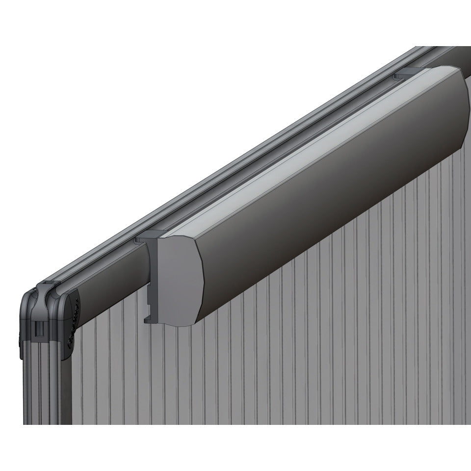 Flipchart Blockhalter PRO, magnetisch, 700x55mm, silber FRANKEN FDKMAG