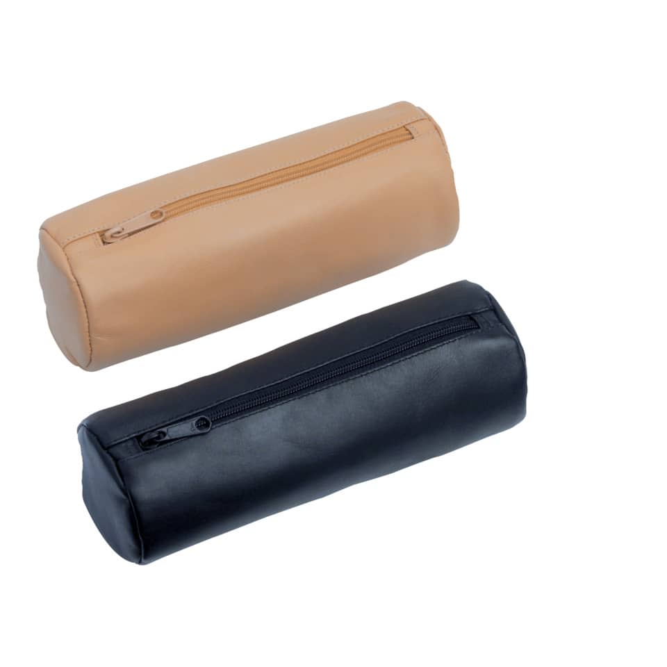 Schlamperrolle, 22 x 9 x 9 mm, Leder, schwarz ALASSIO 43018 43018  XXL