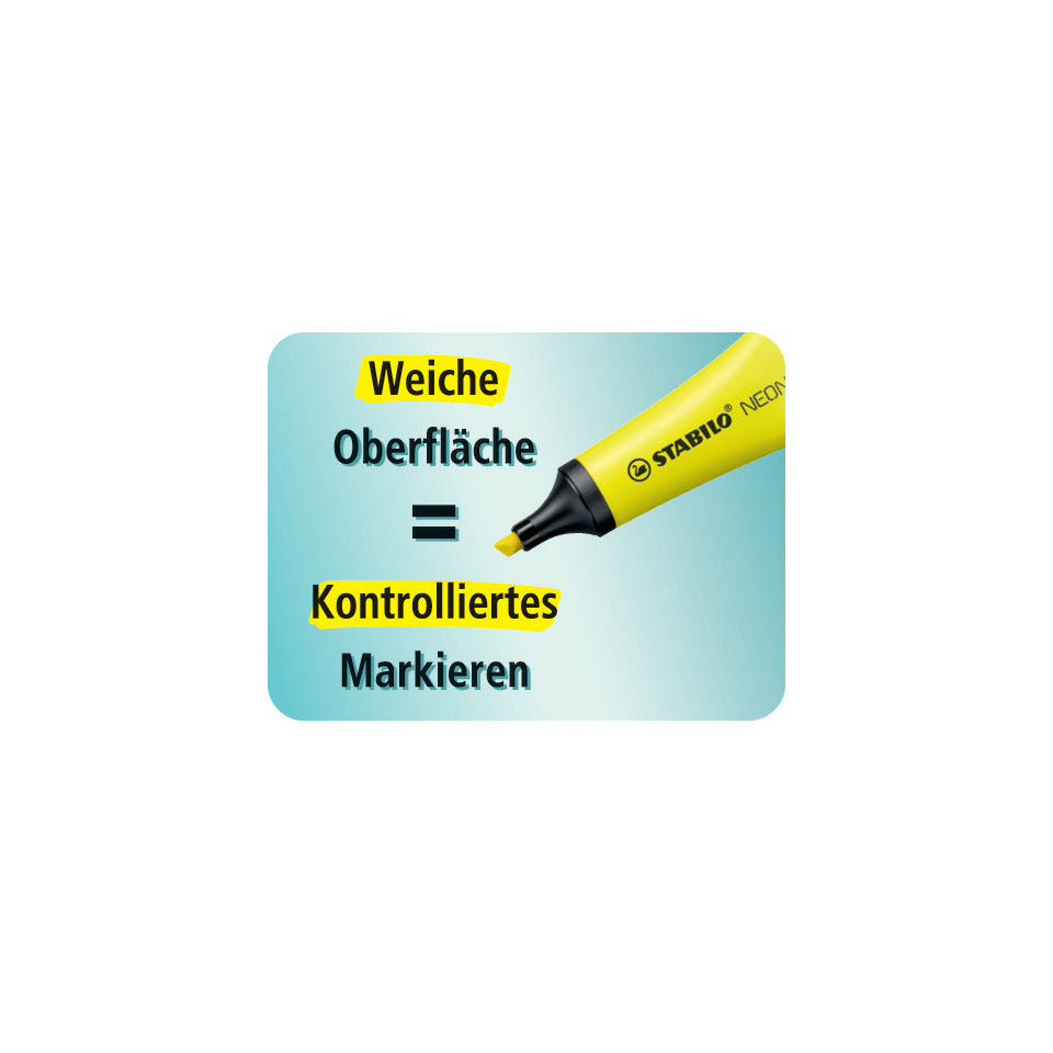 Textmarker Neon, 2-5mm, grün STABILO 72/33