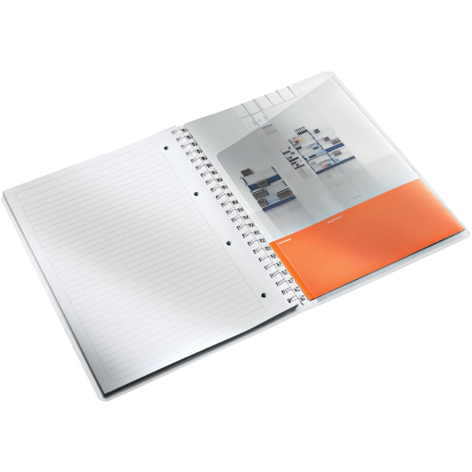 Collegeblock WOW, A4, PP, liniert, holzfrei, 80 Blatt, violett LEITZ 46370062 LEITZ 4637-00-62  80Bl liniert