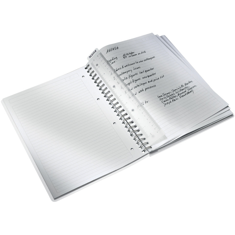 Collegeblock WOW, A4, PP, liniert, holzfrei, 80 Blatt, violett LEITZ 46370062 LEITZ 4637-00-62  80Bl liniert