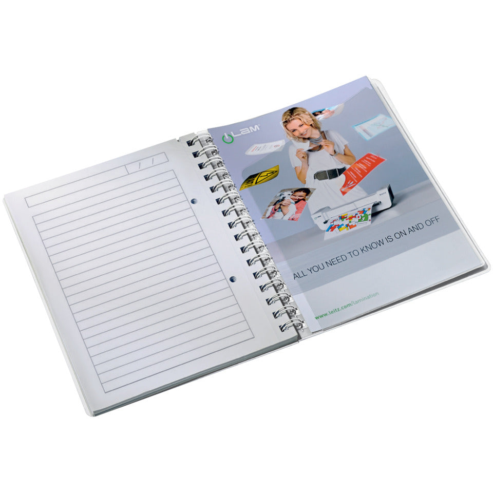 Collegeblock WOW, A5, PP, liniert, holzfrei, 80 Blatt, violett LEITZ 46390062 LEITZ 4639-00-62  80Bl lin.
