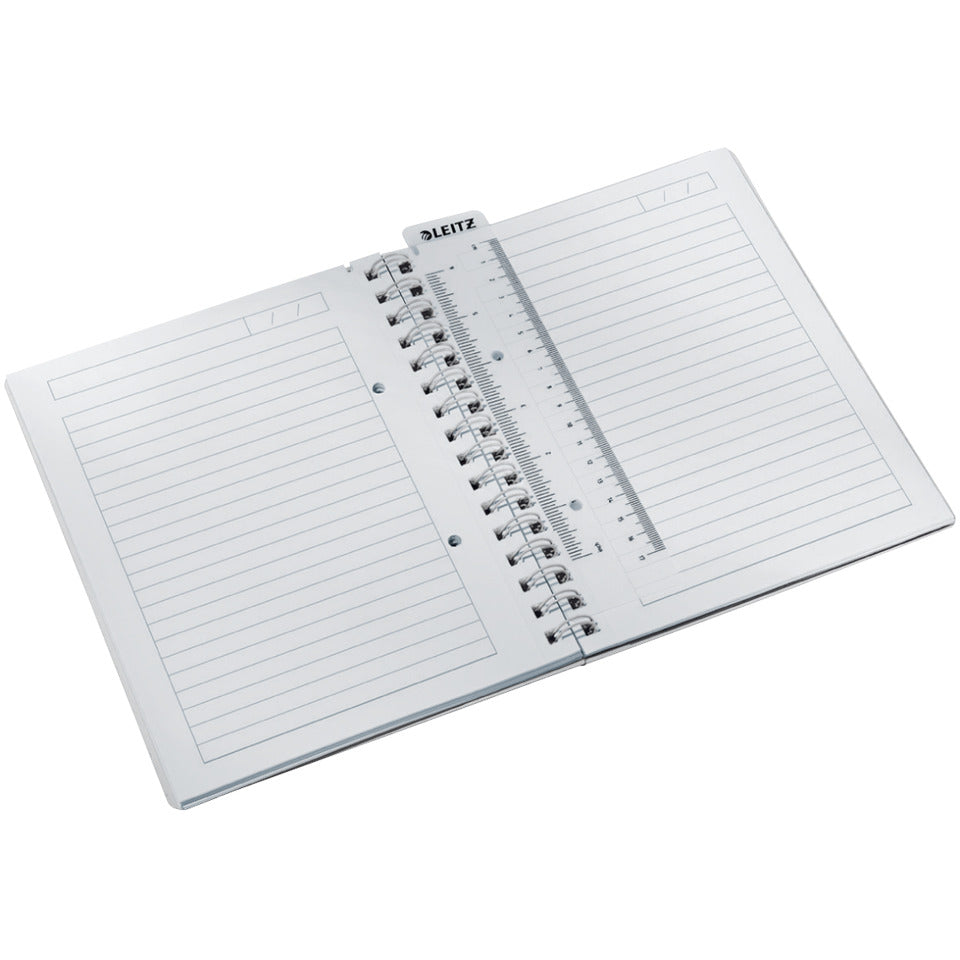 Collegeblock WOW, A5, PP, liniert, holzfrei, 80 Blatt, violett LEITZ 46390062 LEITZ 4639-00-62  80Bl lin.