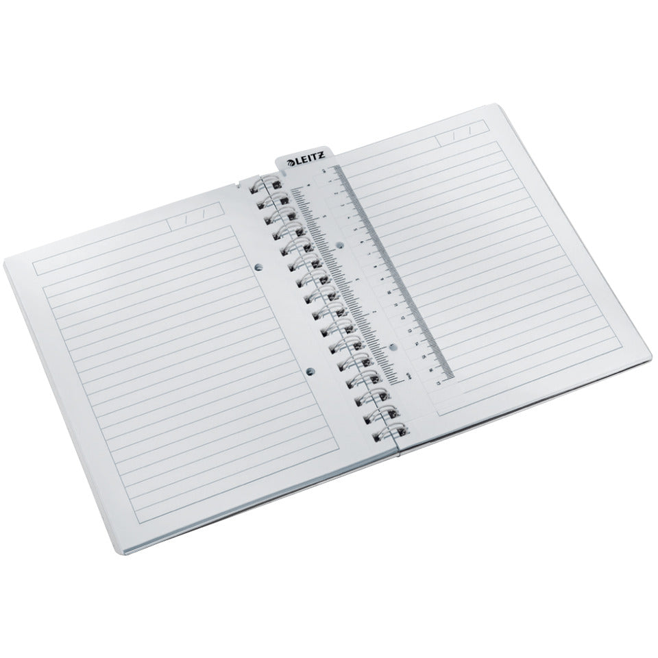 Collegeblock WOW, A5, PP, liniert, holzfrei, 80 Blatt, eisblau LEITZ 46390051 LEITZ 4639-00-51  80Bl lin.