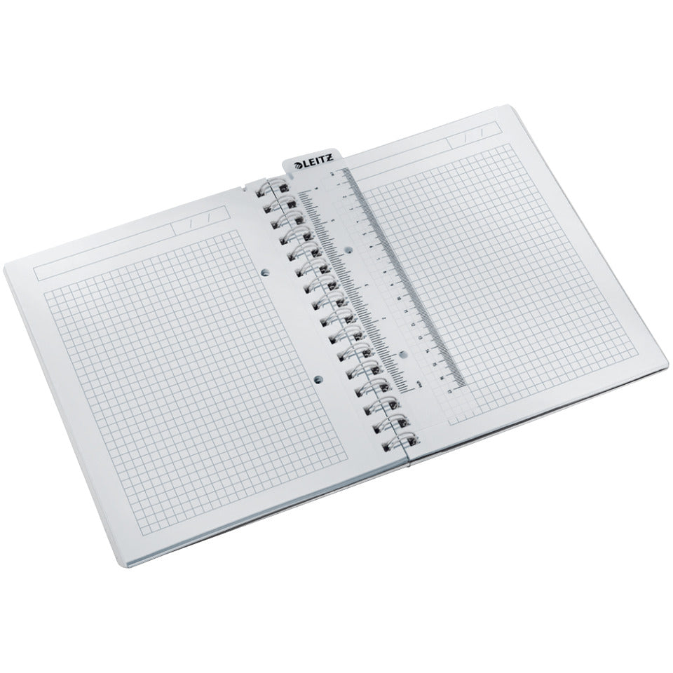 Collegeblock WOW, A5, PP, kariert, holzfrei, 80 Blatt, blau LEITZ 46410036 LEITZ 4641-00-36  80Bl kar.