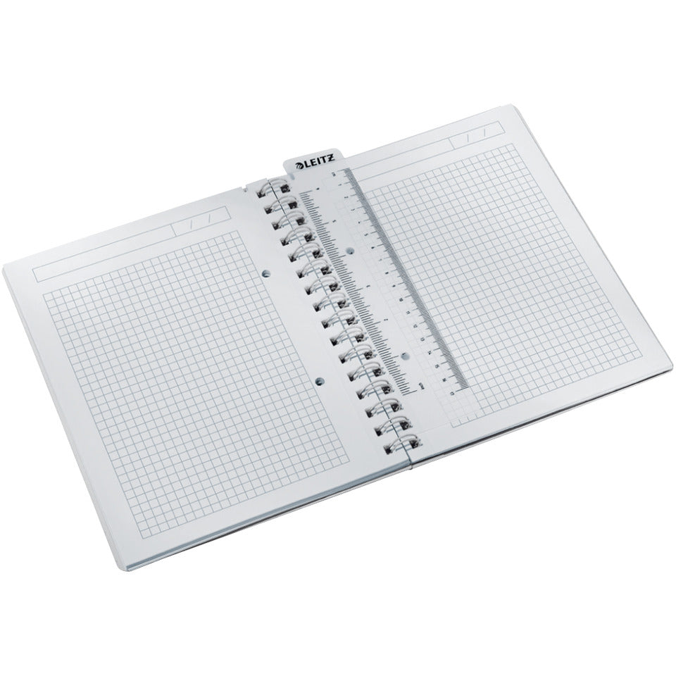 Collegeblock WOW, A5, PP, kariert, holzfrei, 80 Blatt, eisblau LEITZ 46410051 LEITZ 4641-00-51  80Bl kar.
