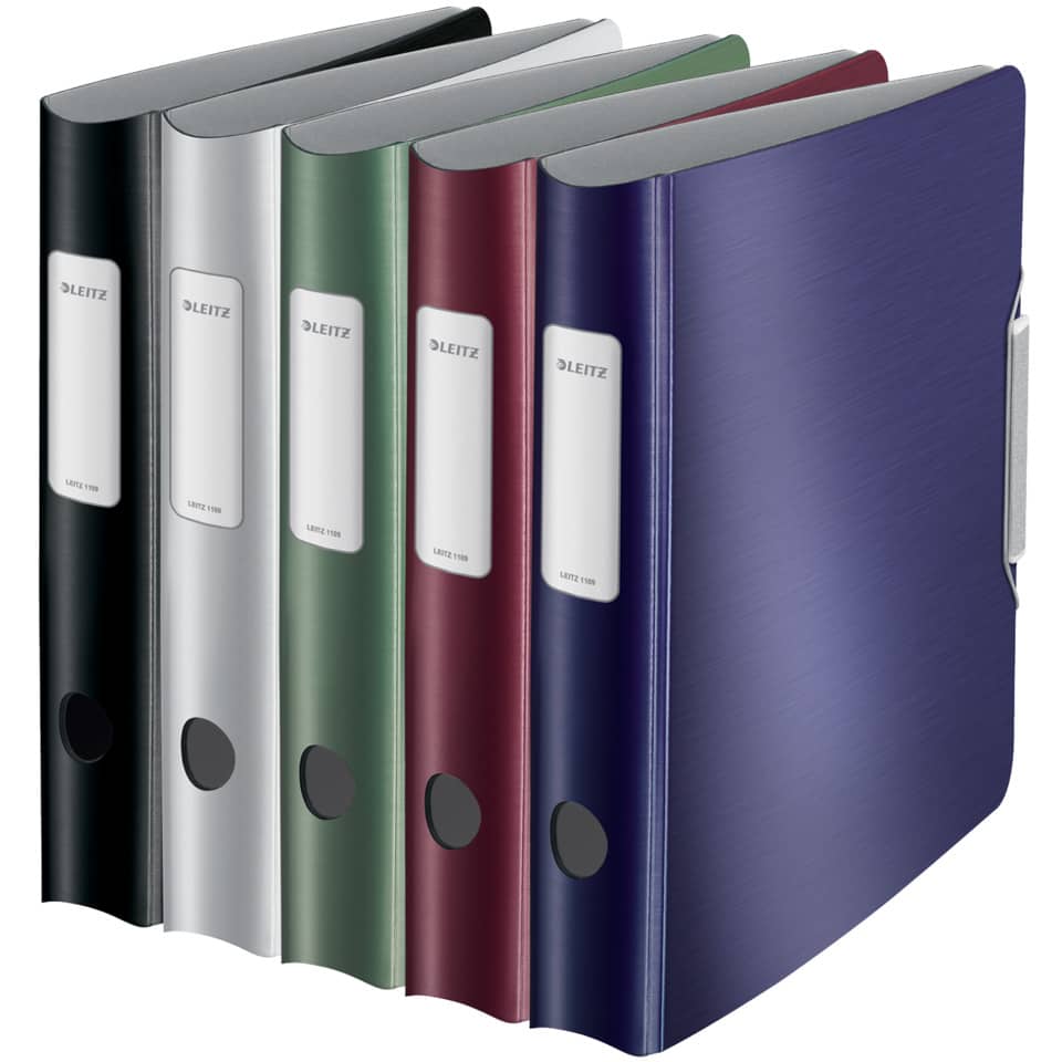 Qualitäts-Ordner Active Style, A4, 65mm, PP, granat rot LEITZ 1109-00-28 LEITZ 1109-00-28 Style PP 180°