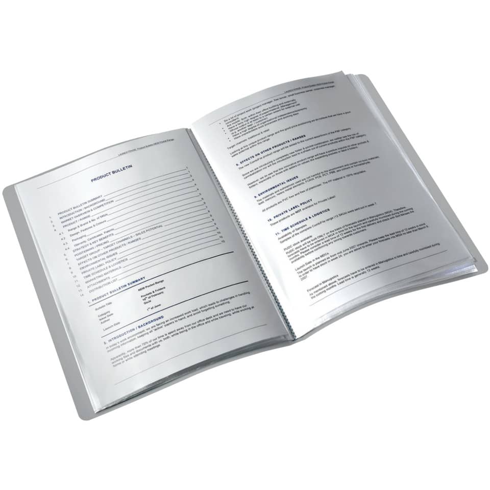 Sichtbuch Style, A4, PP, 20 Hüllen, satin schwarz LEITZ 39580094 LEITZ 3958-00-94  PP 20Hüllen