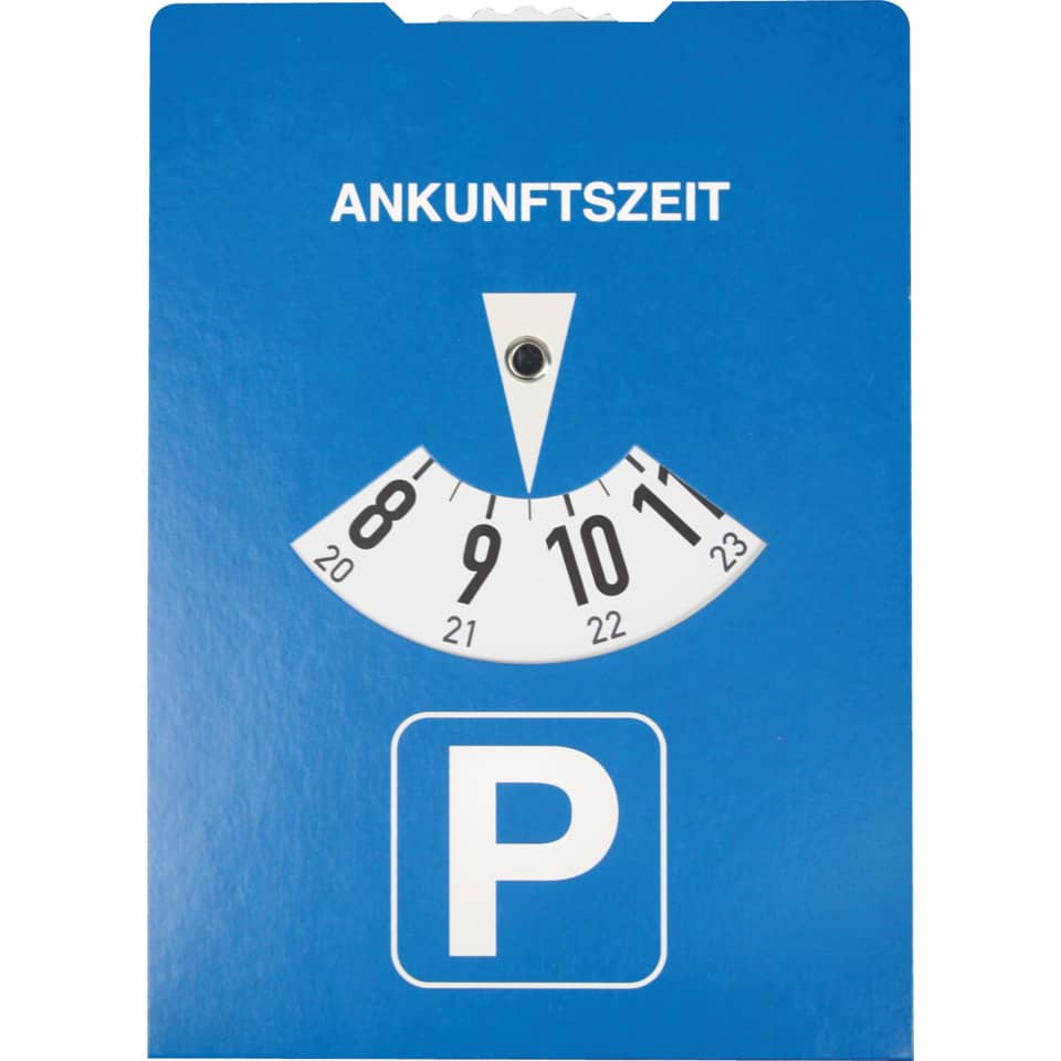 Parkscheibe, 11 x 15cm, Karton RNK 3118 RNK 3118 Rücks,Benzin Rechner