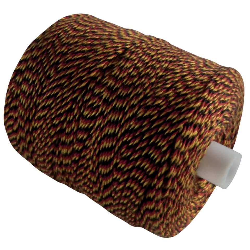 Notariatsgarn, 100g, schwarz/rot/gelb WIHEDÜ 254.543 WIHEDÜ 254.543 Aktenzwirn