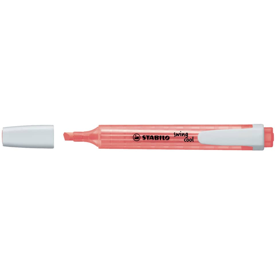 Textmarker swing® cool, 1-4mm, rot STABILO 275/40 STABILO 275-40