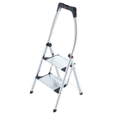 LivingStep Comfort plus - 2 Stufen, Klapptritt mit Soft-Grip Sohle