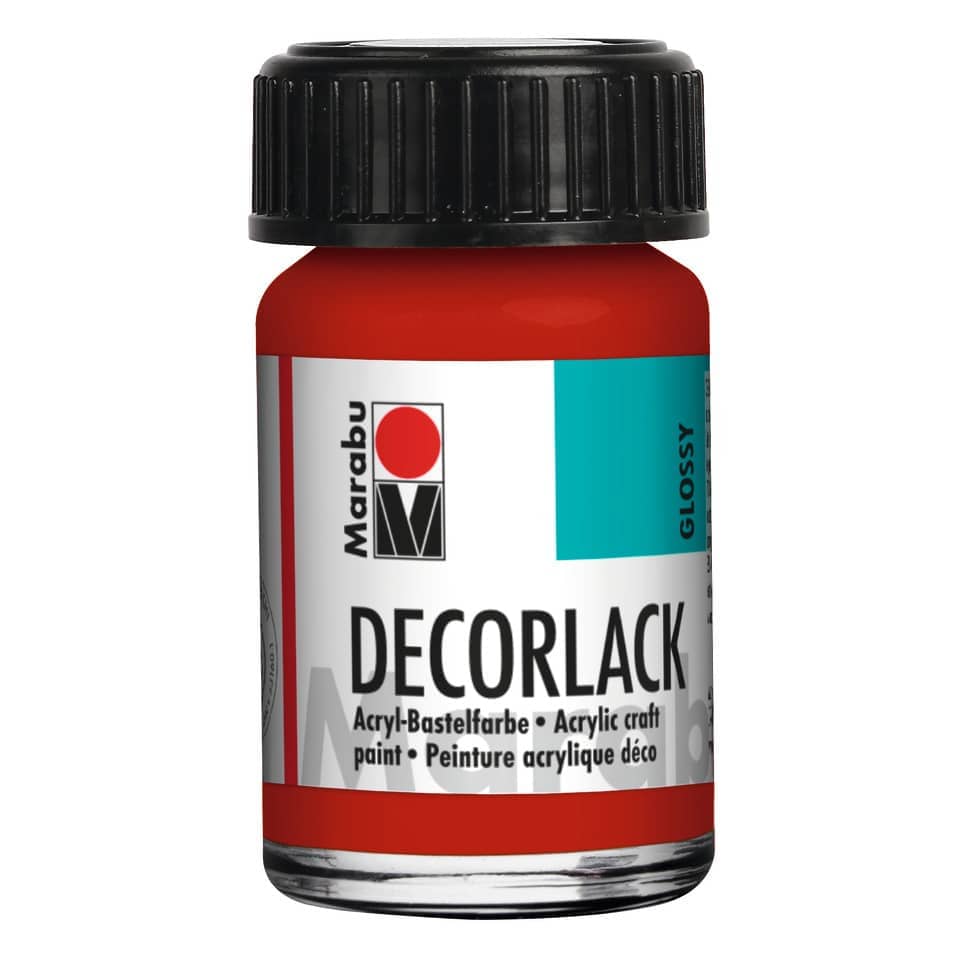Decorlack Acryl, 15ml, kirschrot MARABU 11300 039 031 MARABU 1130 39 031 15ml